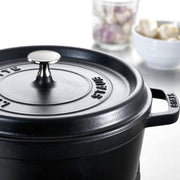 Čuguna katls STAUB LA COCOTTE 22cm 2.6L, melns