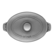 Ovāls čuguna sautējamais katls Staub Specialities 23 x 17 cm