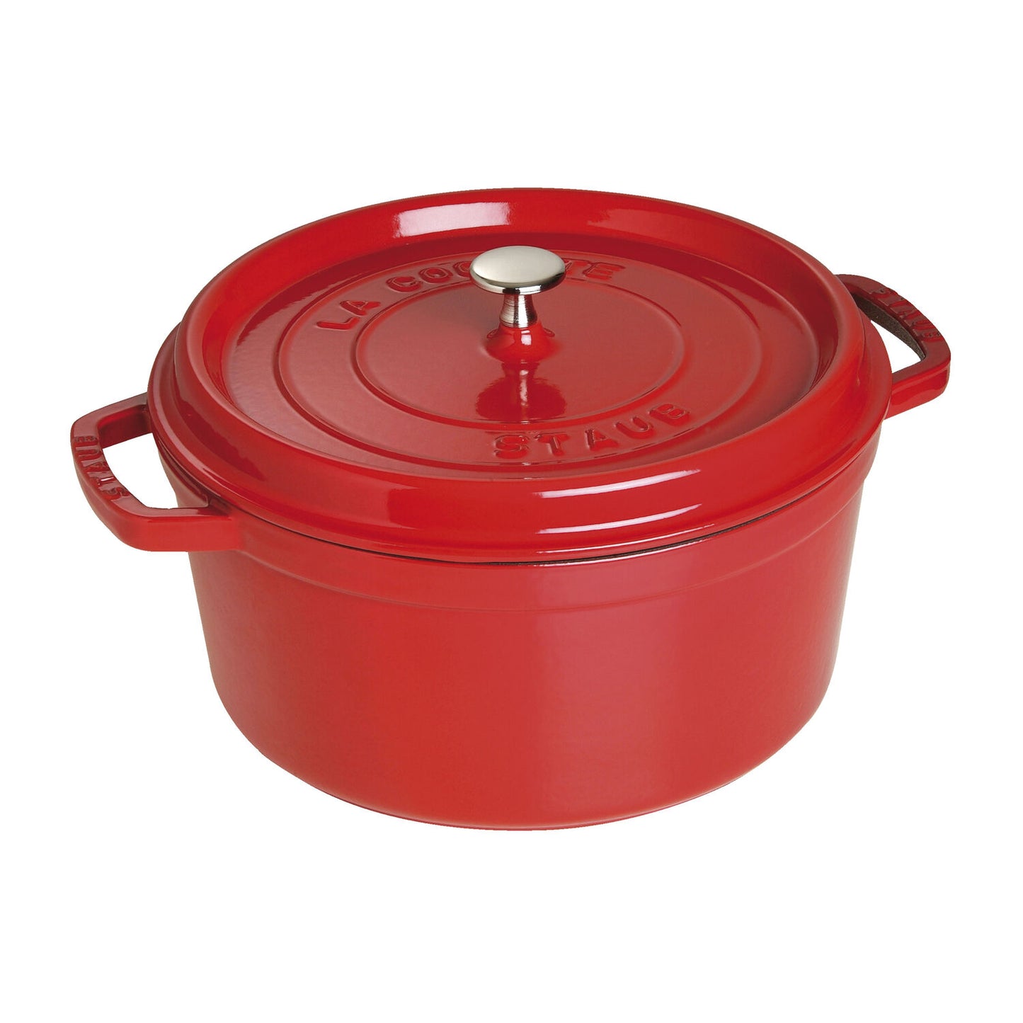 Emaljēts čuguna katls ar vāku 28cm Staub La Cocotte 6.7L Emaljēts čuguna katls ar vāku 28cm Staub La Cocotte 6.7L