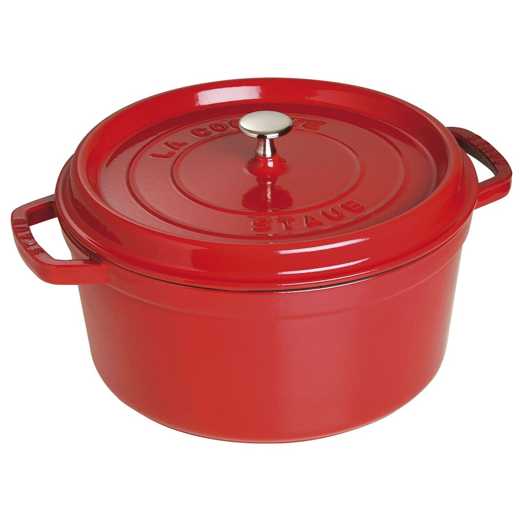 Čuguna katls STAUB LA COCOTTE 30cm 8.35L, sarkans