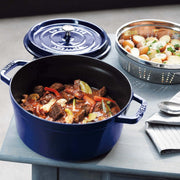Čuguna katls STAUB LA COCOTTE 22cm 2.6L, zils