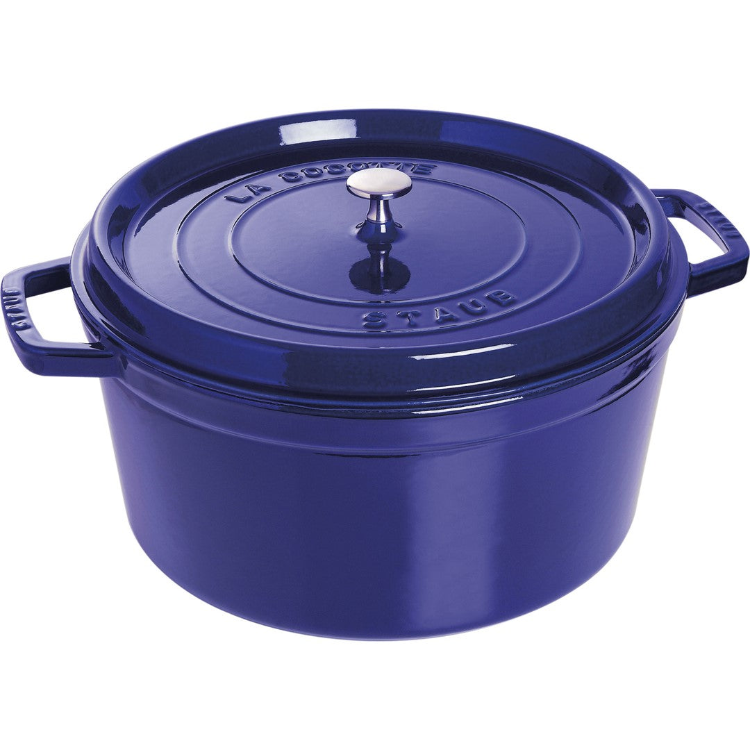 Čuguna katls STAUB LA COCOTTE 30cm 8.35L, zils
