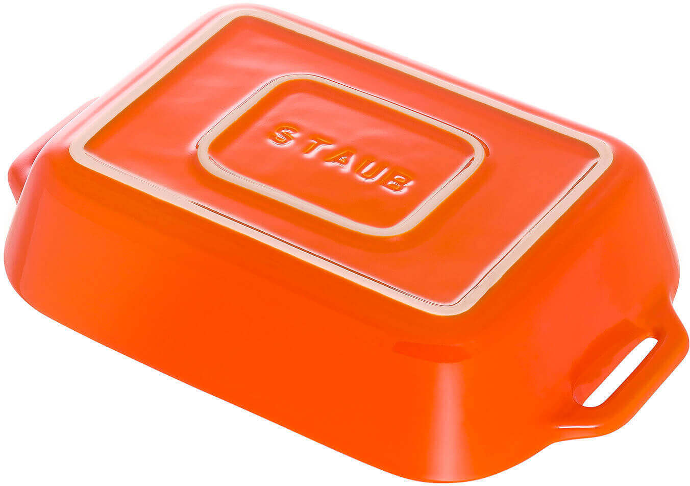Keramikas panna 20 x 16cm STAUB Ceramique 1.1L, oranža