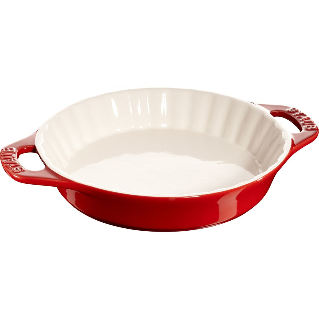 Keramikas pīrāga forma Staub Ceramique, 24cm, 1.2L sarkana