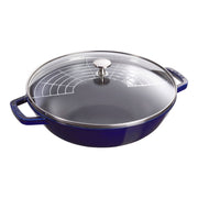 Čuguna WOK panna 30cm STAUB Specialities, ar vāku