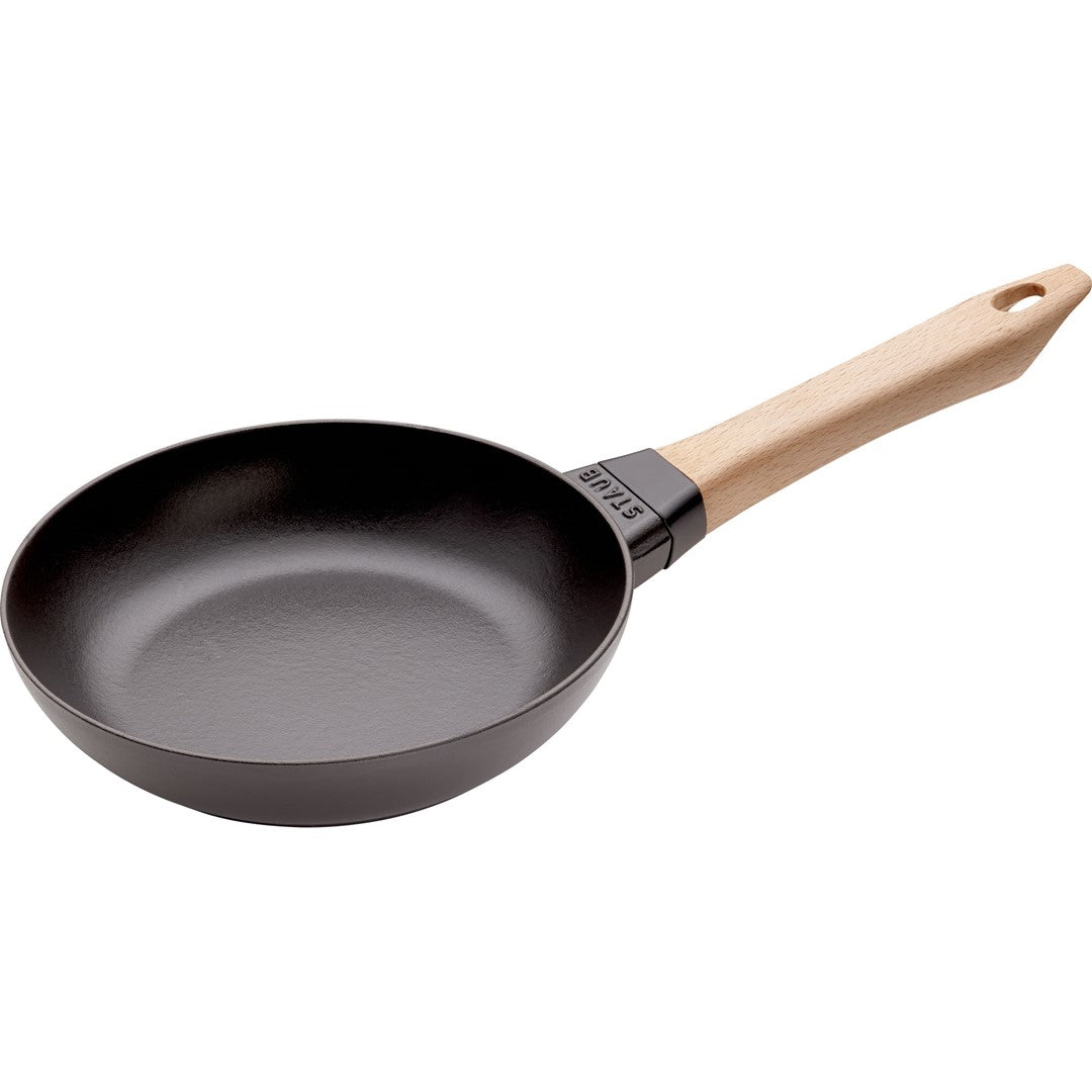 Čuguna panna 20cm STAUB Pans ar koka rokturi