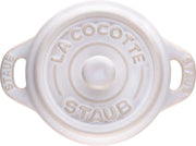Mini cocotte STAUB Ceramique 200ml, ziloņkaula krāsa
