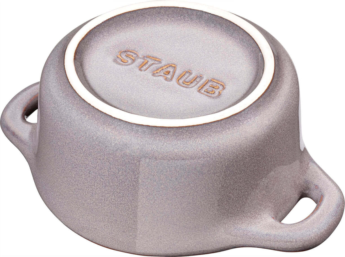 Mini cocotte STAUB Ceramique 200 ml, pelēka Mini cocotte STAUB Ceramique 200 ml, pelēka