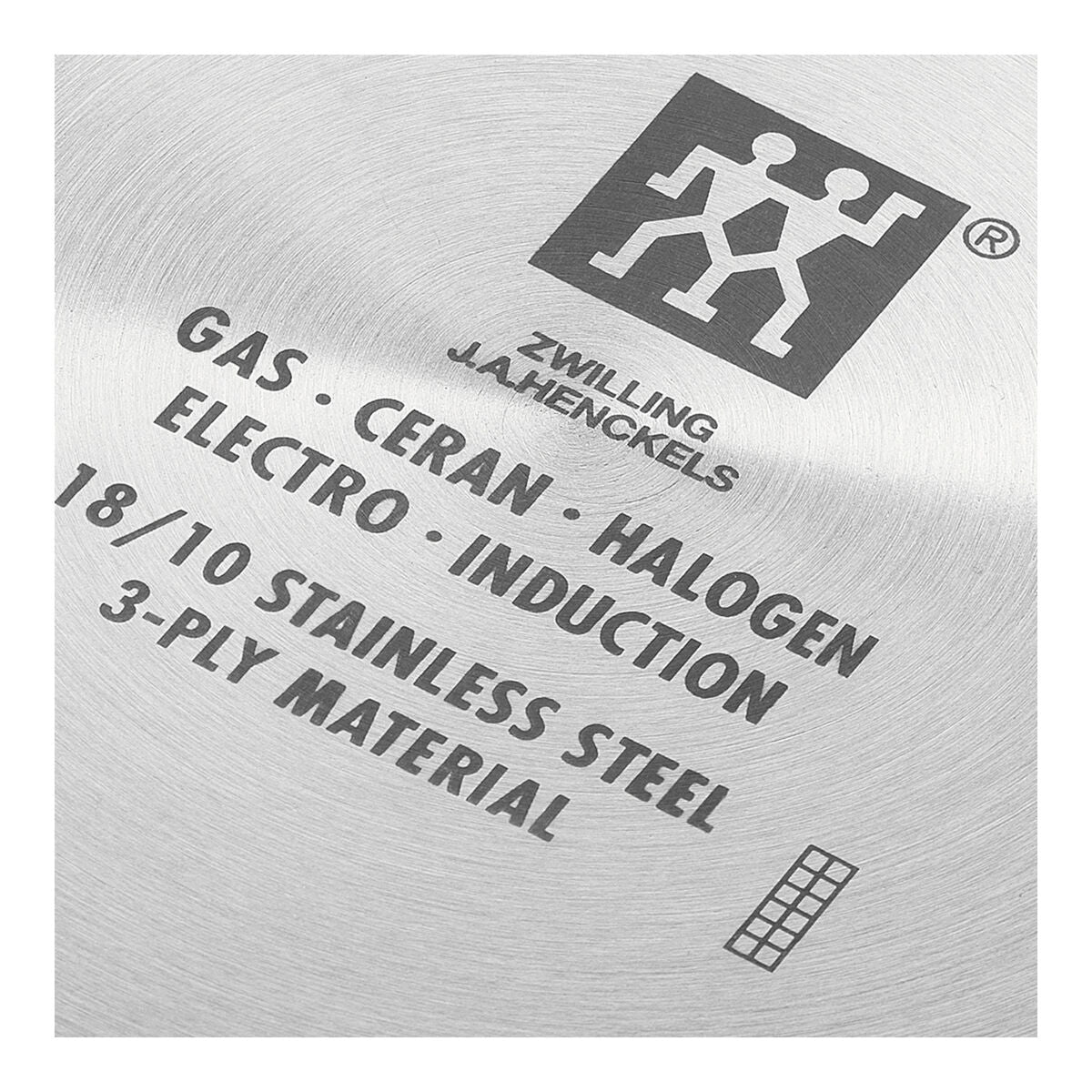 Nerūsējošā tērauda WOK panna 32cm ZWILLING PLUS ar vāku