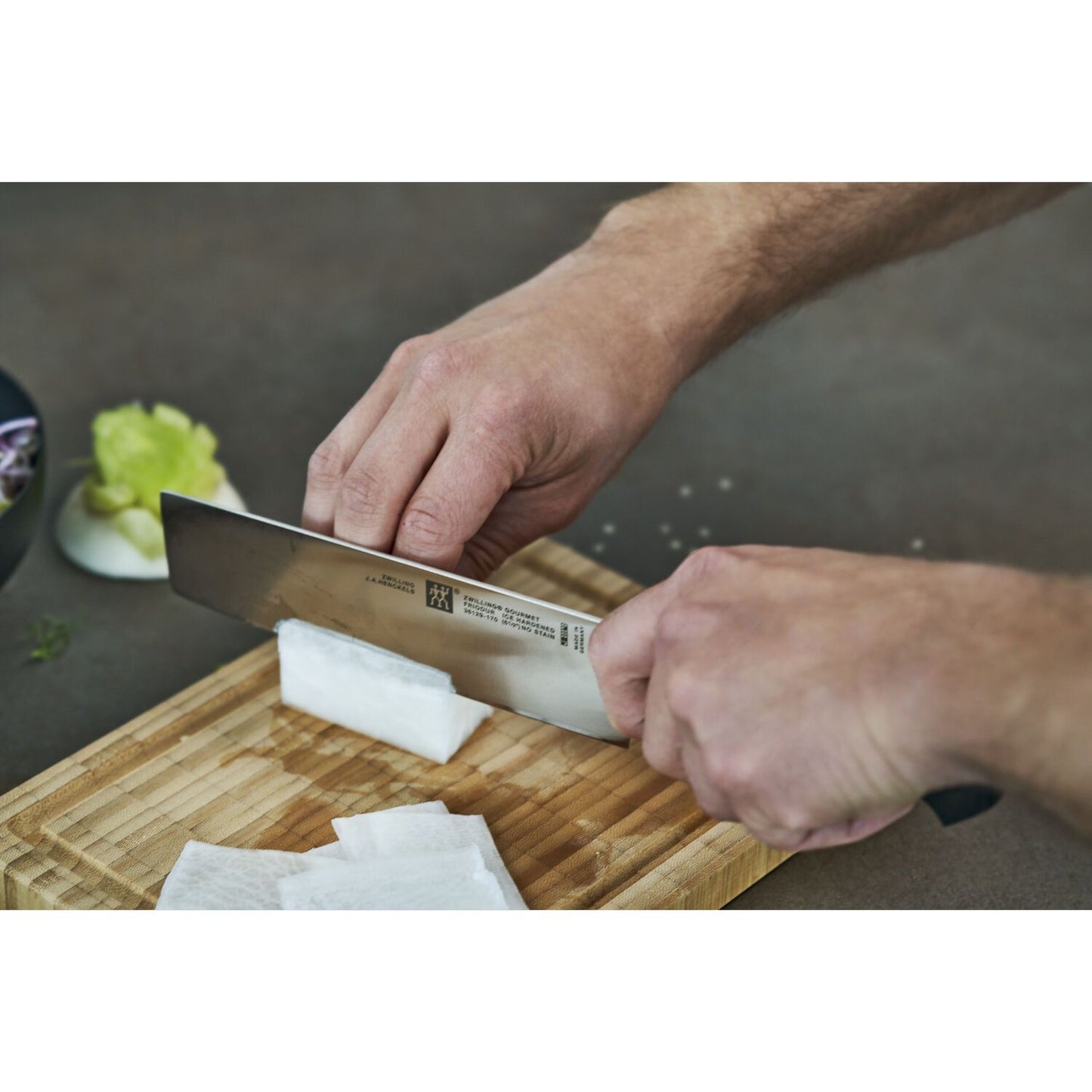 Vegetable knife Zwilling Gourmet Nakiri 17cm Nakiri nazis Zwilling Gourmet 17cm
