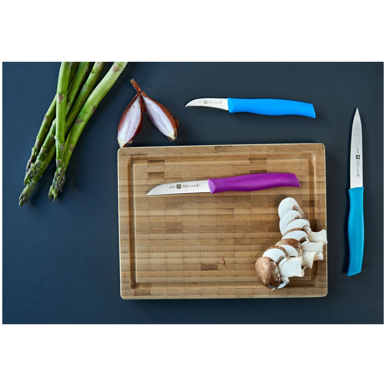 Nažu komplekts dārzeņu mizošanai un griešanai ZWILLING TWIN GRIP 3pr.