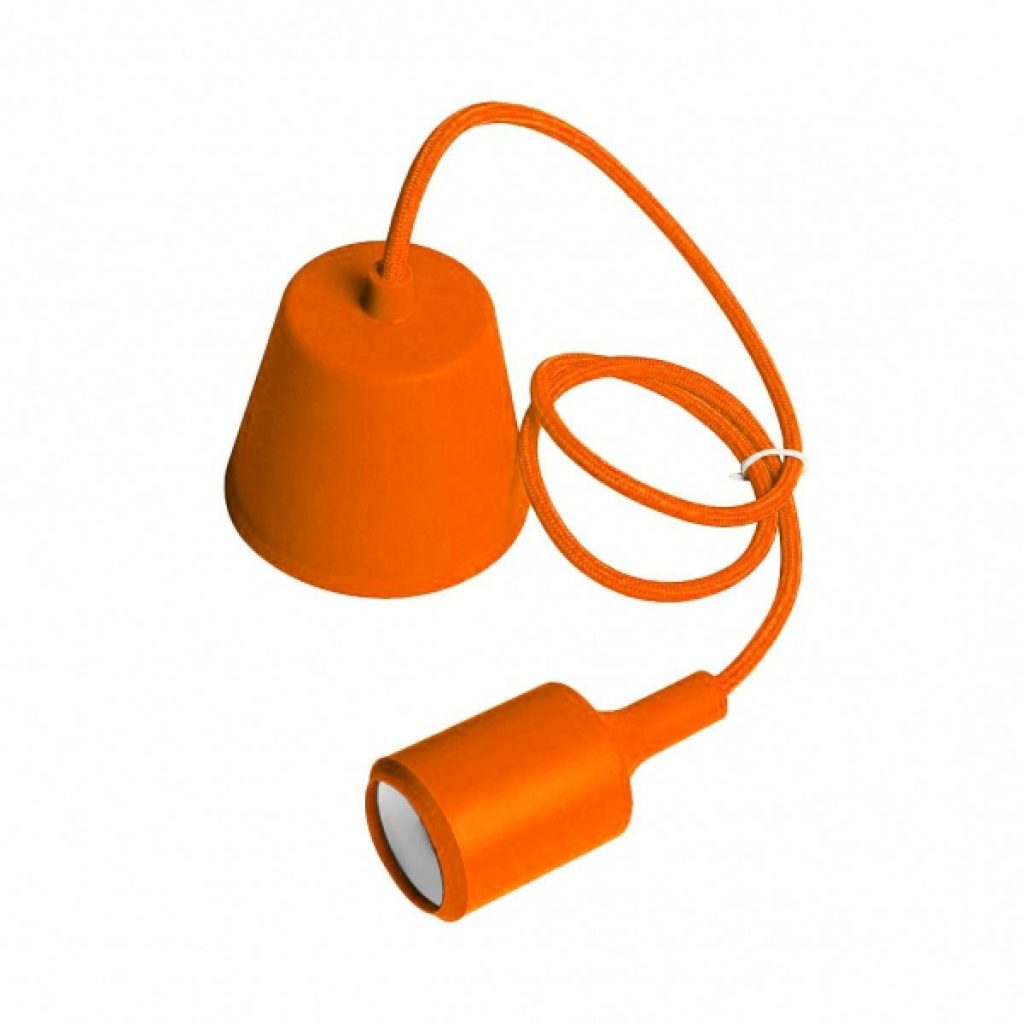 Griestu lampa ZEXT MODERNA 60W 230V E27 IP20 Oranža