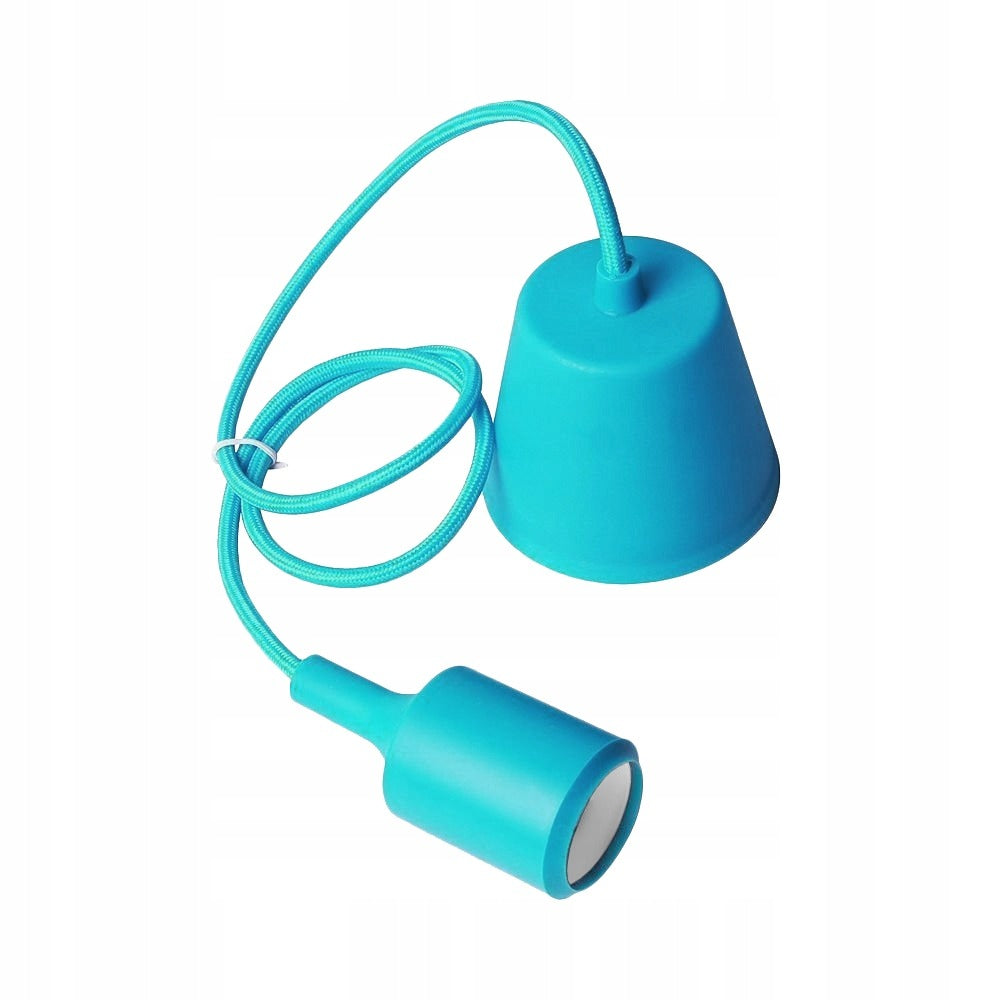 Griestu lampa ZEXT MODERNA 60W, E27, gaiši zila