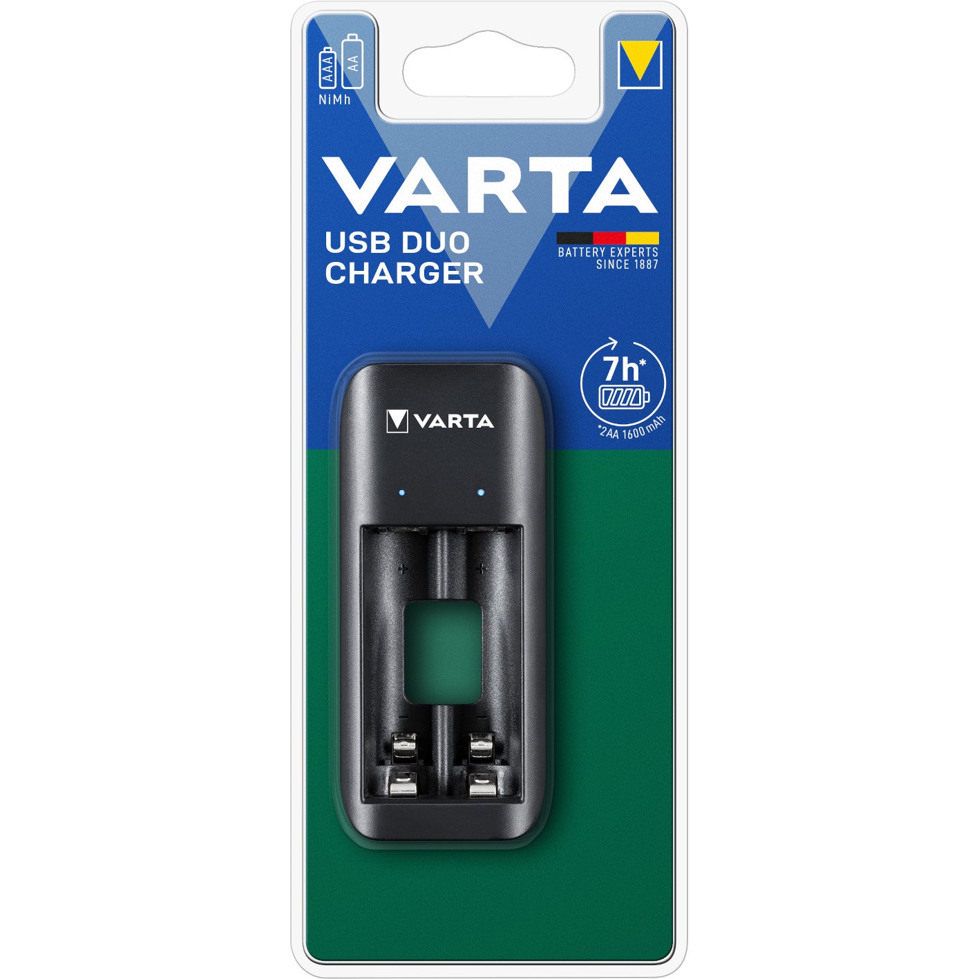 Bateriju (Accu) lādētājs VARTA Value USB Duo