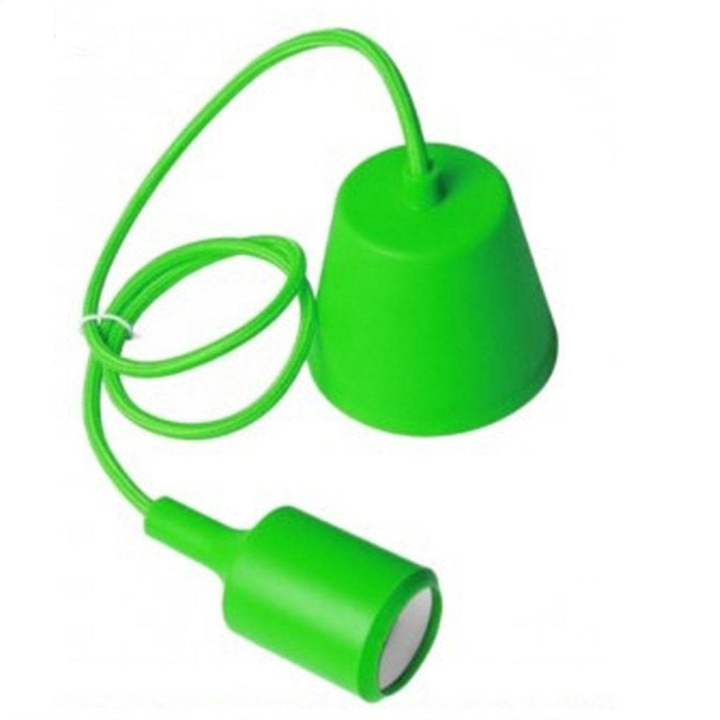 Griestu lampa ZEXT MODERNA, max 60W, E27, gaiši zaļa