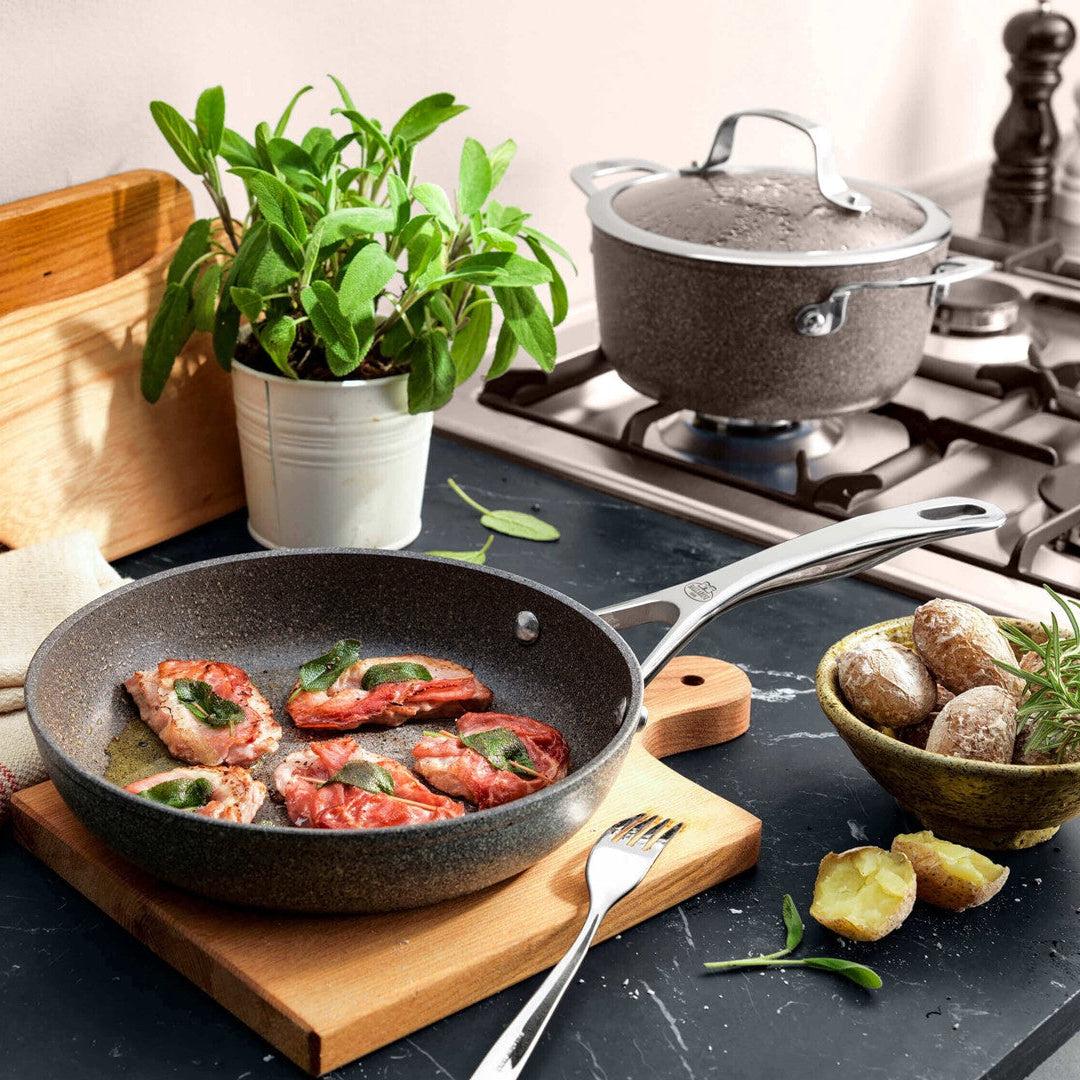 Indukcijas panna Ballarini Salina Granitium 24cm