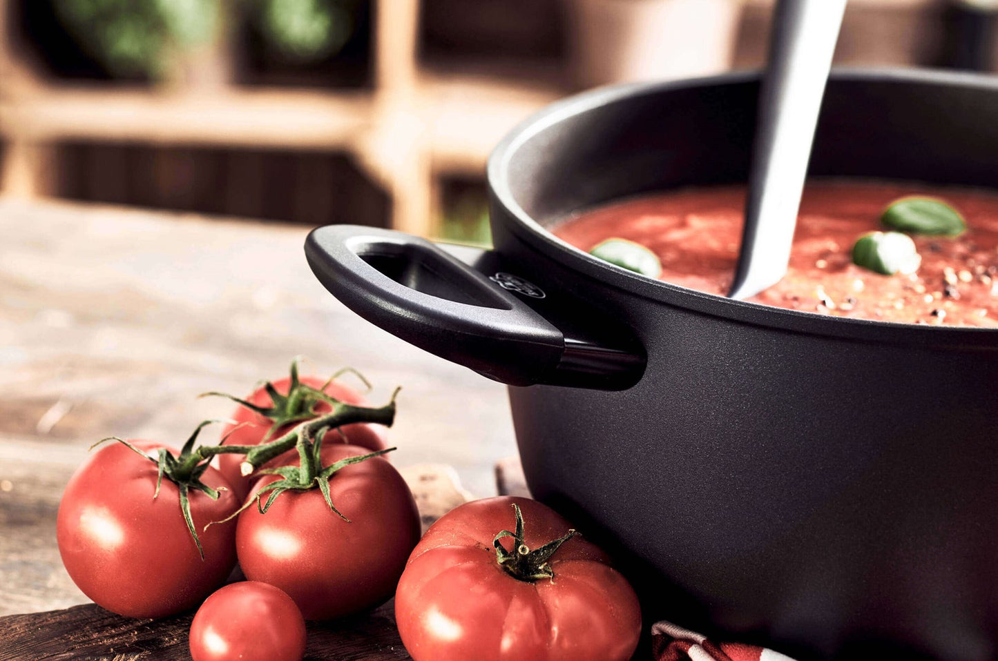 Indukcijas katls ar vāku Ballarini AVOLA 24cm, 4.8L
