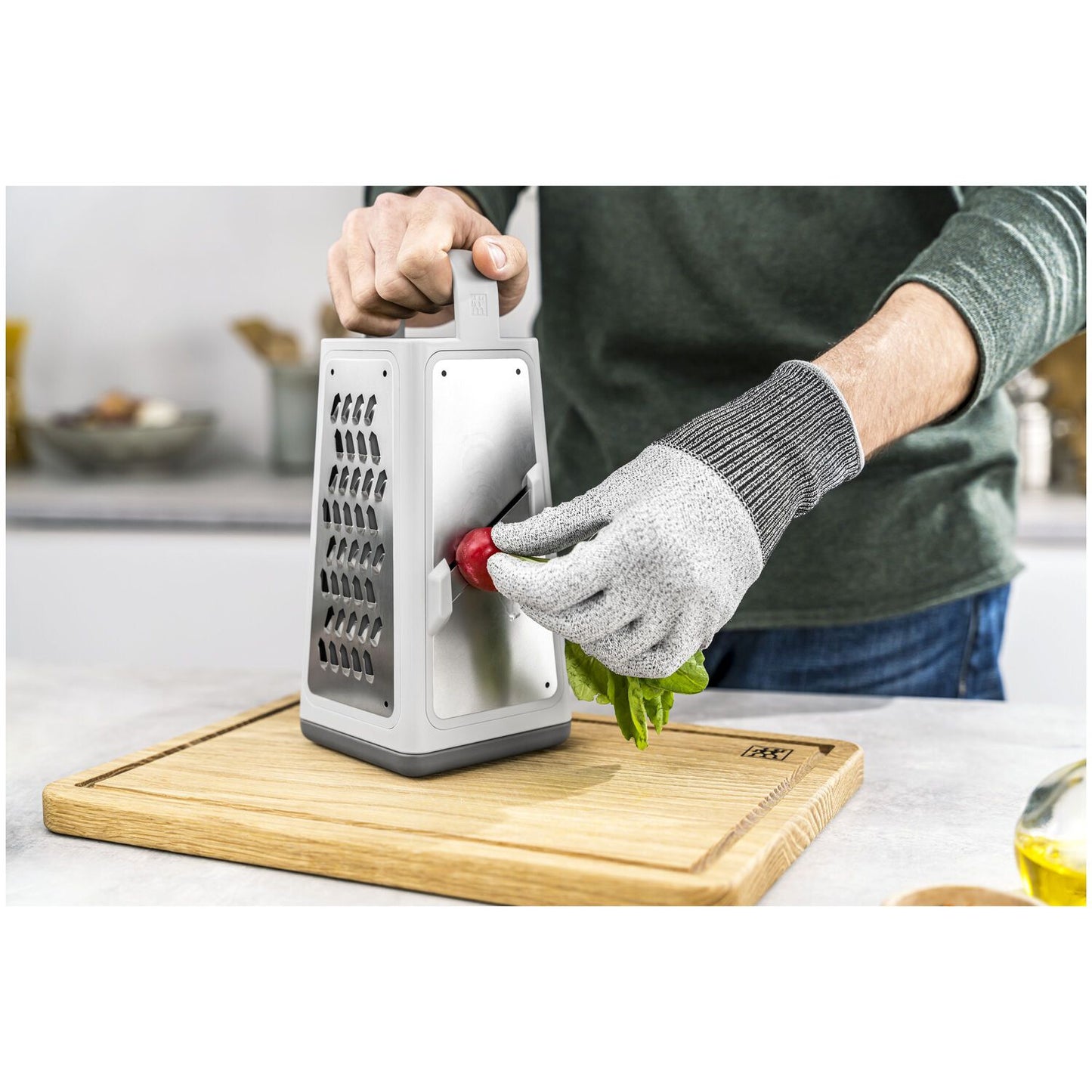 Virtuves aizsargcimds Zwilling Z-Cut griešanai, rīvēšanai Virtuves aizsargcimds Zwilling Z-Cut griešanai, rīvēšanai