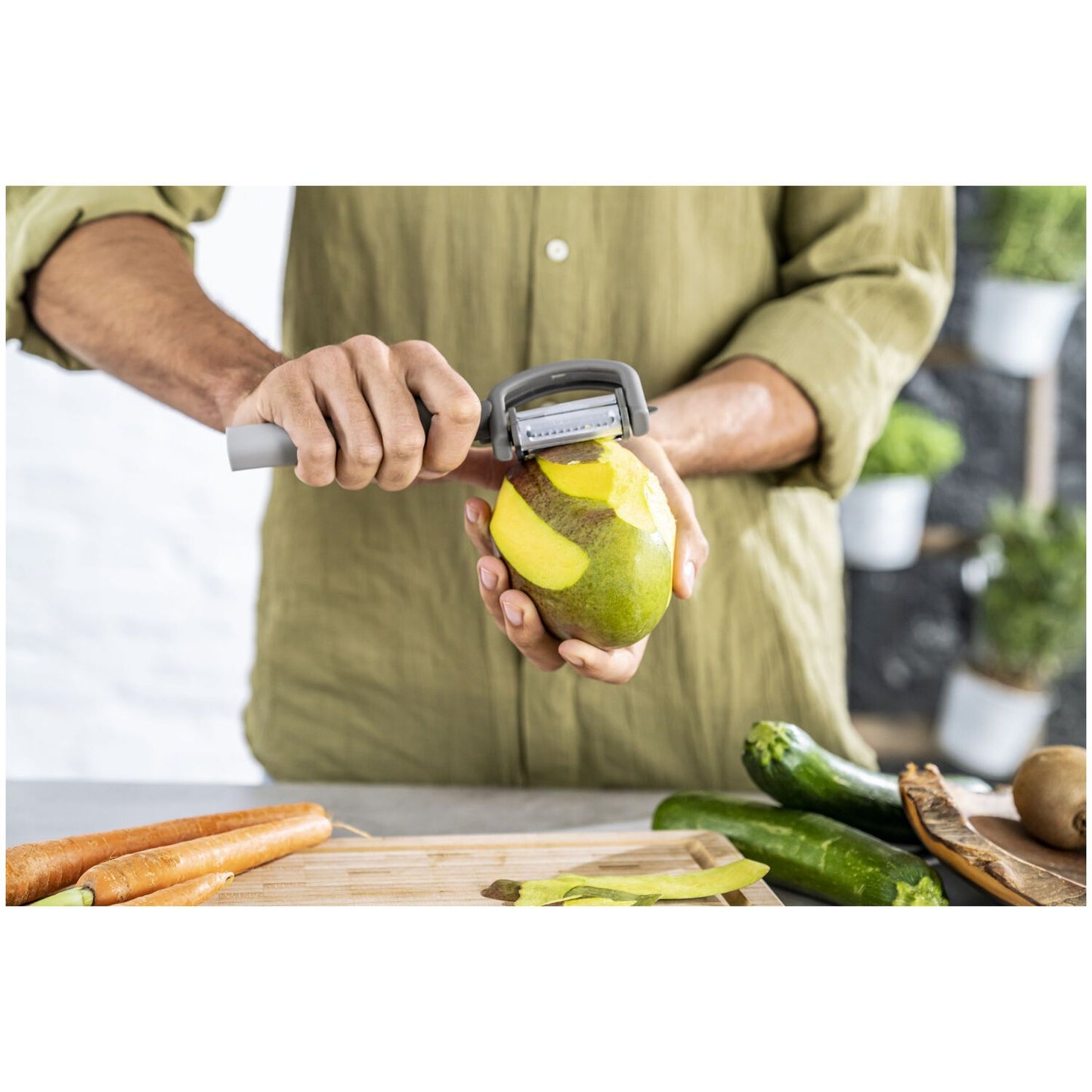 Vegetable peeler Zwilling Z-Cut 5-in-1 Dārzeņu mizotājs Zwilling Z-Cut 5-vienā