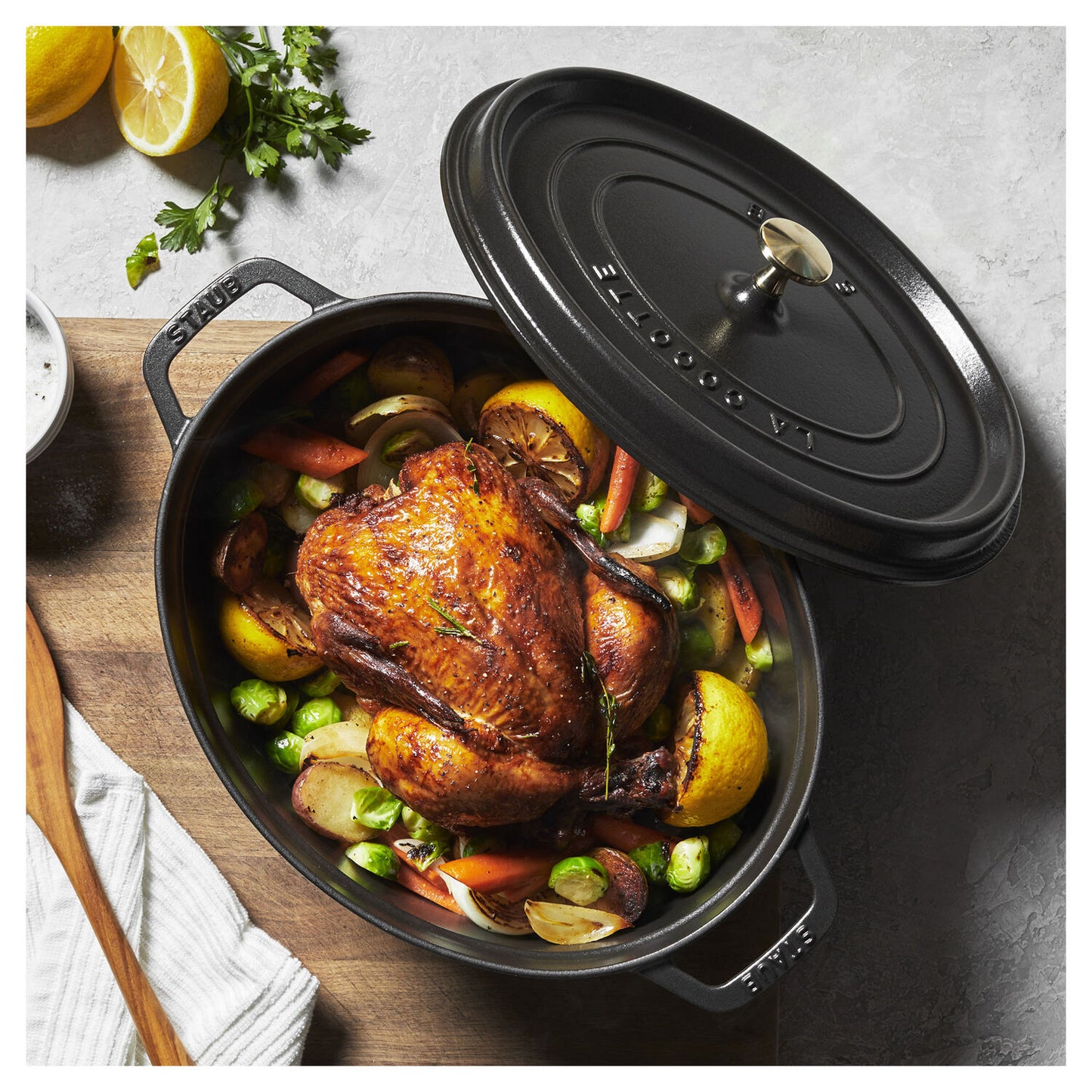 Ovāls čuguna kalts STAUB La Cocotte 5.5L