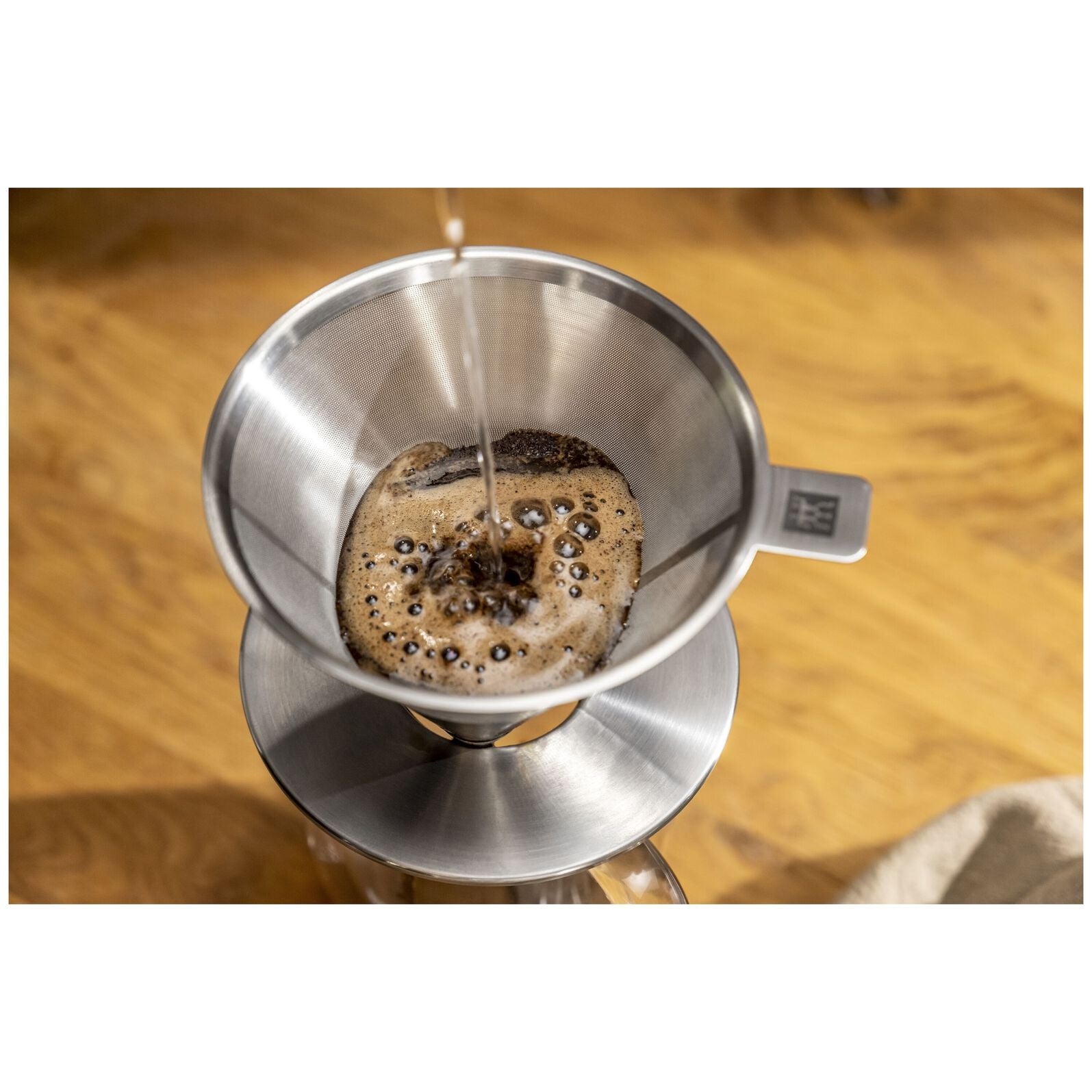 Tērauda kafijas filtra piltuve ZWILLING COFFEE Pour Over Dripper