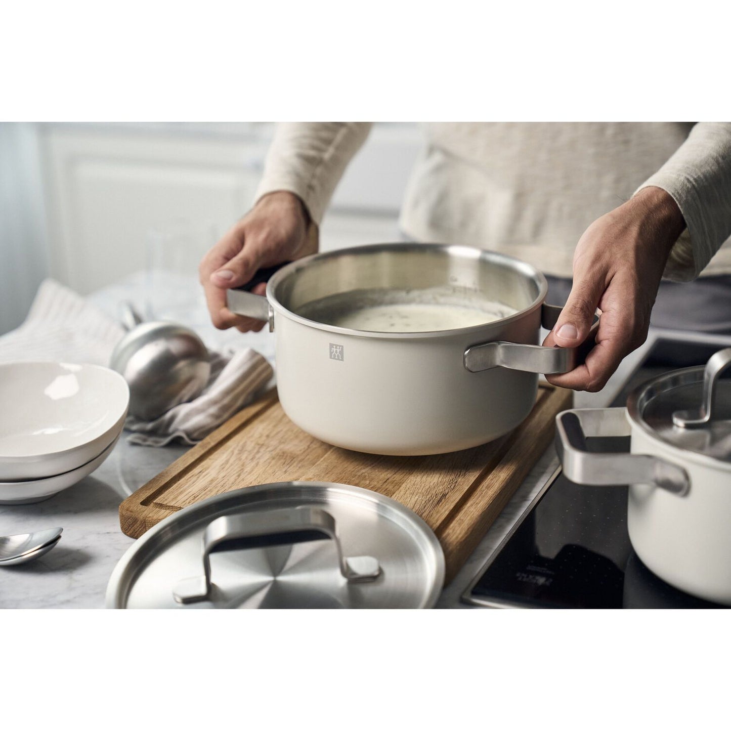 Indukcijas katlu komplekts ZWILLING Pure, 3gab. Indukcijas katlu komplekts ZWILLING Pure, 3gab.