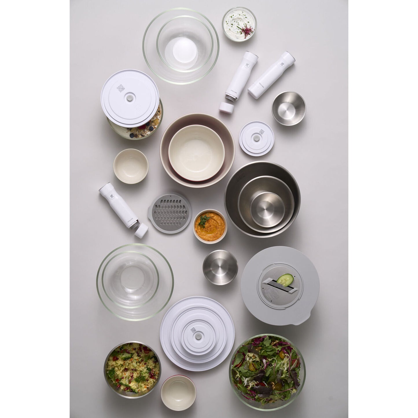 Vakuuma bļodas vāks ZWILLING FRESH & SAVE Bowls M / 18cm, balts Vakuuma bļodas vāks ZWILLING FRESH & SAVE Bowls M / 18cm, balts