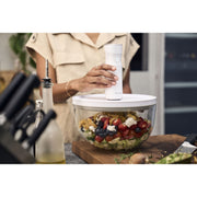 Stikla bļoda 24cm ar vakuuma vāku ZWILLING FRESH & SAVE Bowls L, 4.0L