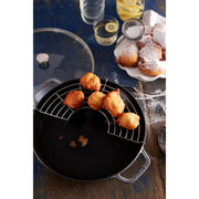 Čuguna WOK panna 30cm STAUB Specialities, ar vāku