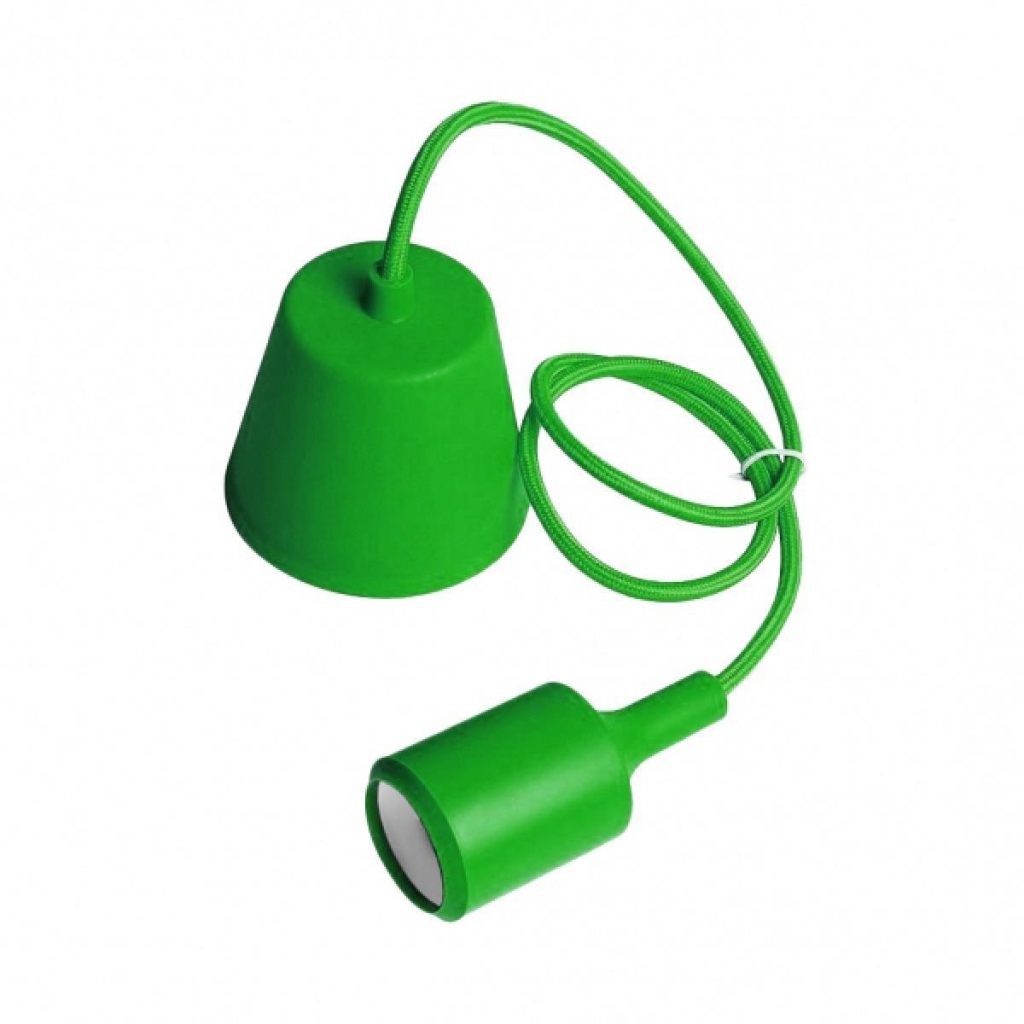 Griestu lampa ZEXT MODERNA 60W E27, zaļa