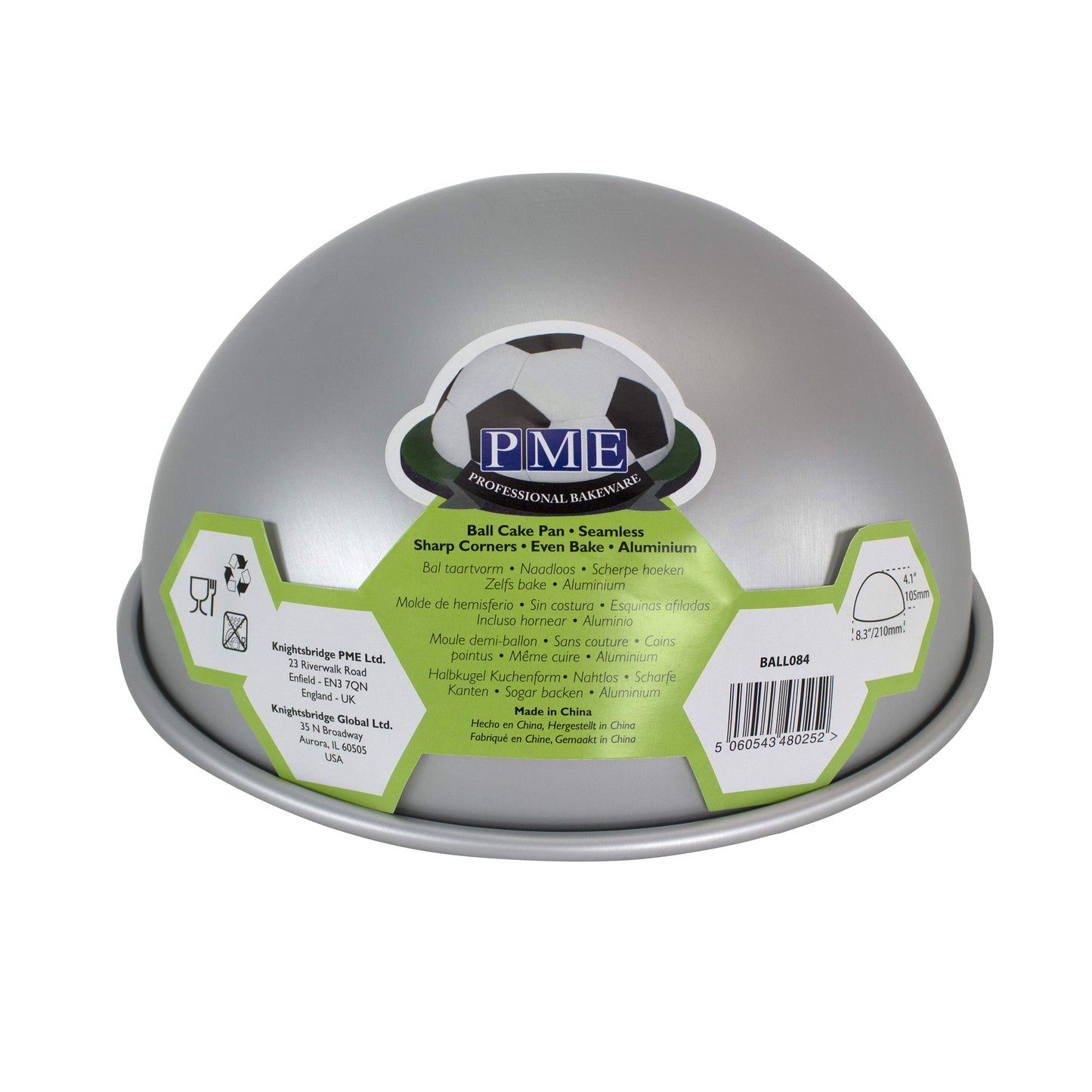 PME Cake cake tin - hemisphere Professional PME Cake cake tin - hemisphere Professional