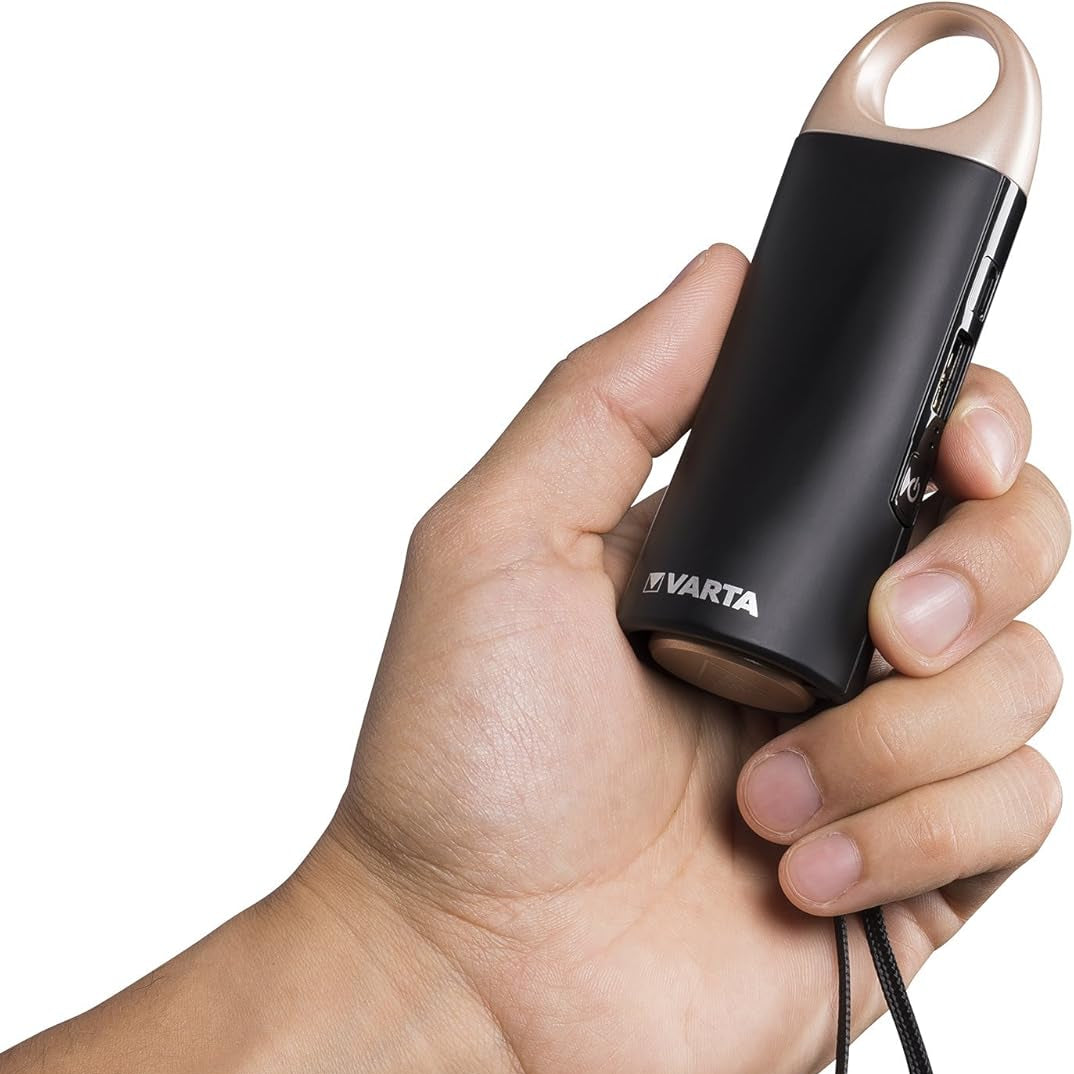 Powerbank ārējais akumulators Safety VARTA 2600mAh + USB kabelis