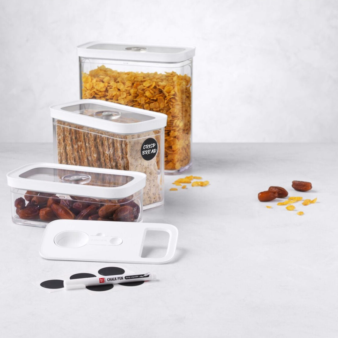 Vakuuma trauku komplekts ZWILLING FRESH & SAVE CUBE M, 5pr.