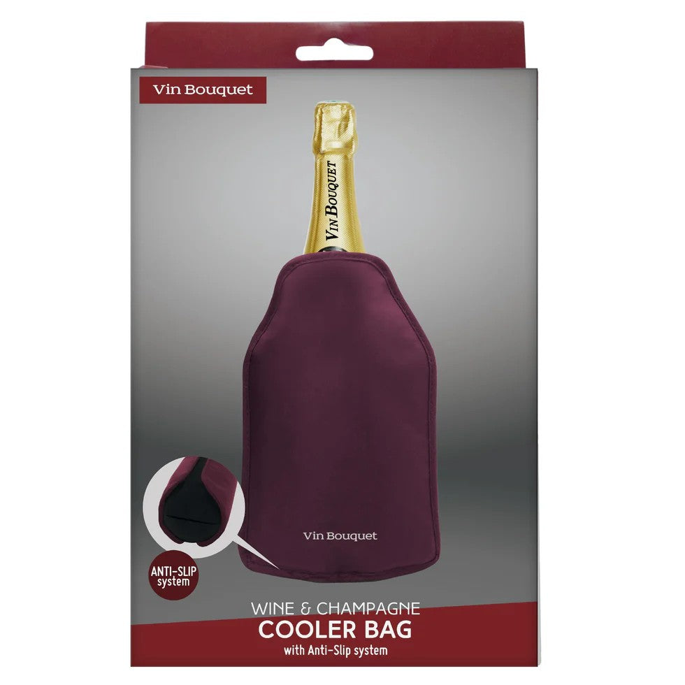 Vin Bouquet Pro Burgundy Wine Bottle and Champagne Cooler