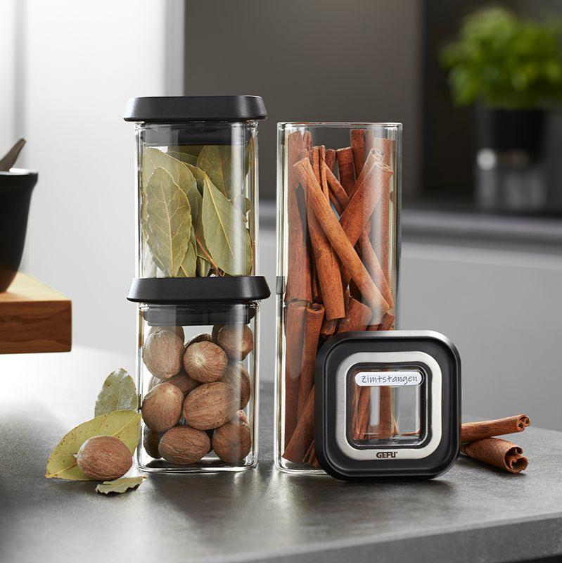 Bakalejas burku komplekts GEFU PANTRY 3 priekšmeti