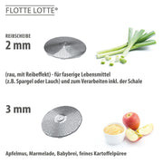 Augļu un dārzeņu smalcinātājs-dzirnaviņas GEFU FLOTTE LOTTE