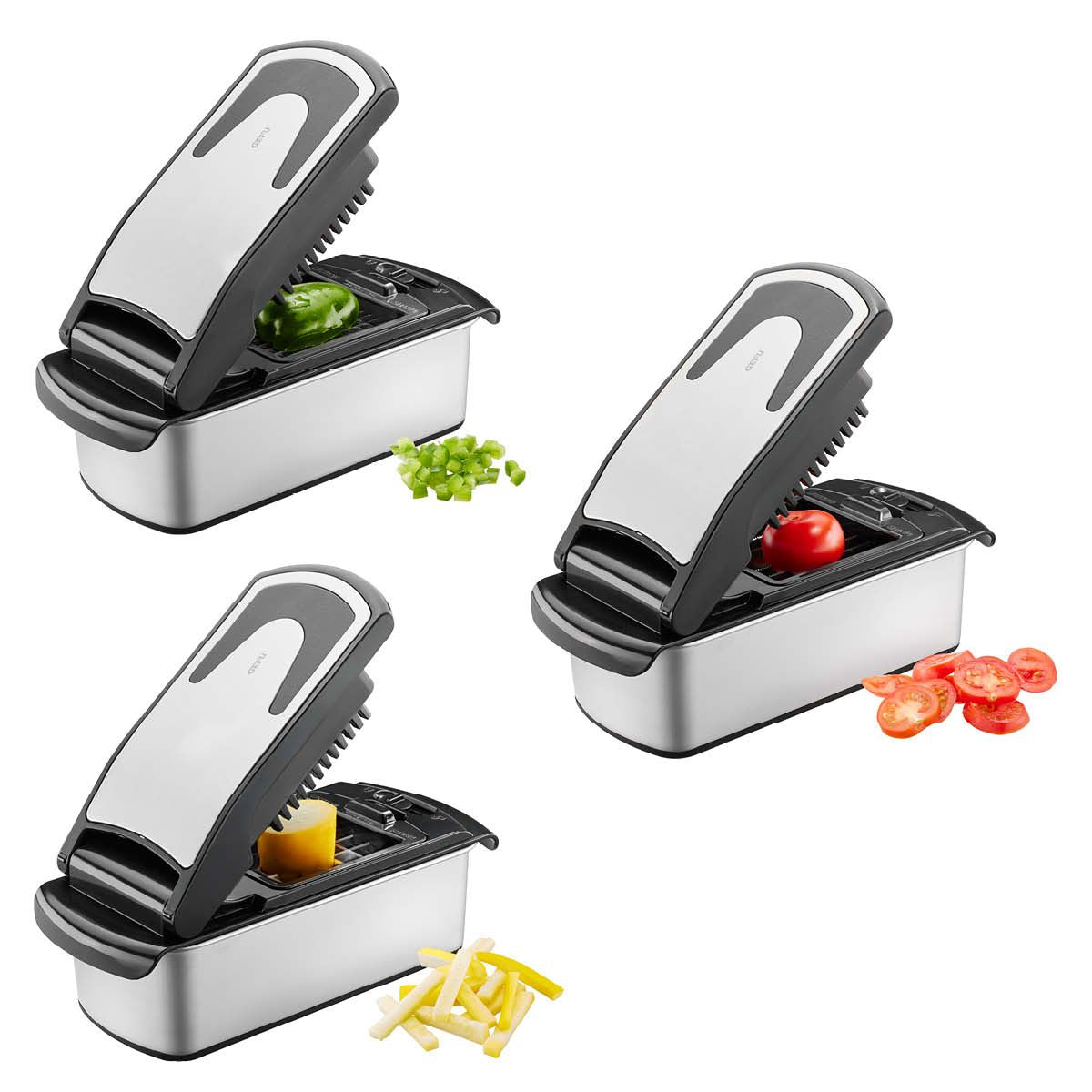 Dārzeņu un augļu griezējs GEFU TREPPO 2.0