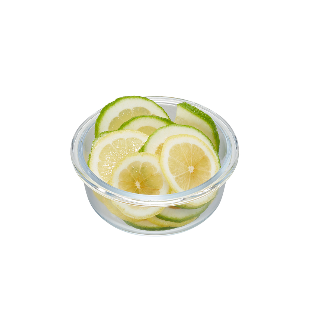 Stikla produktu uzglabāšanas trauks GEFU MILO, apaļš, 400 ml