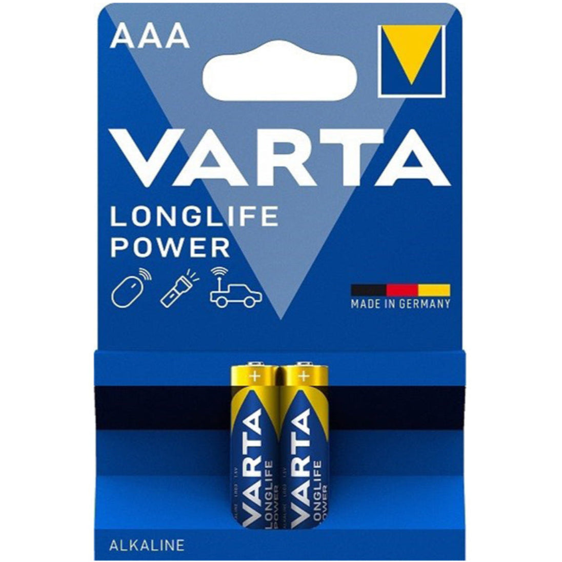 Baterijas VARTA Longlife Power Alkaline AAA 2gb.