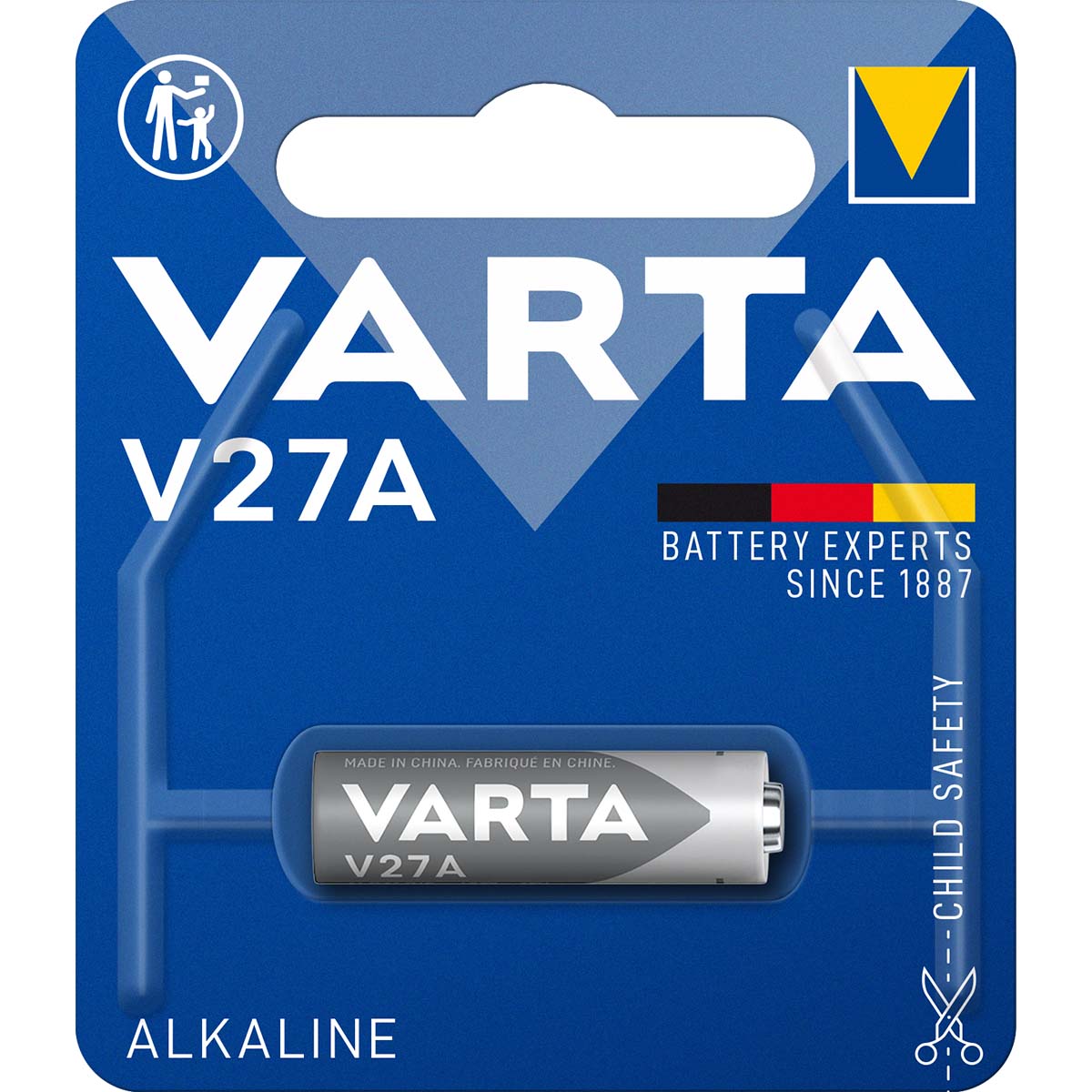 Baterija VARTA Alkaline Special V27A/LR27 12V