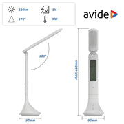 LED galda lampa-kalendārs AVIDE uzlādējama 5W 4000K