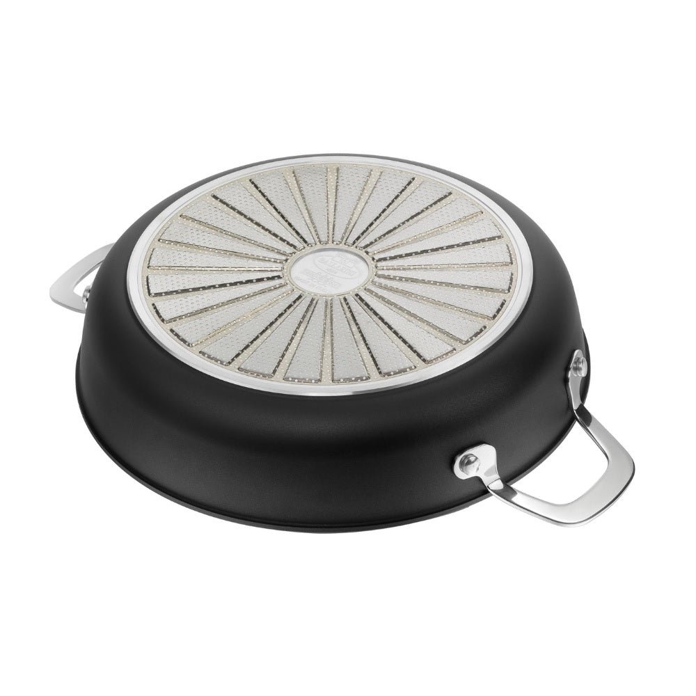 Indukcijas titāna panna Ballarini ALBA 28cm ar 2 rokturiem Indukcijas titāna panna Ballarini ALBA 28cm ar 2 rokturiem
