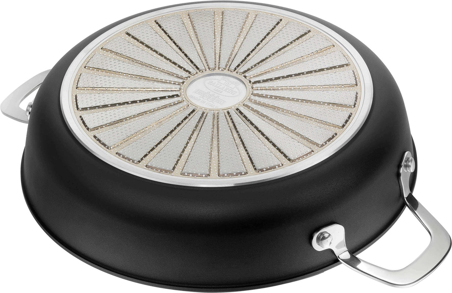 Indukcijas titāna panna Ballarini ALBA 24cm ar 2 rokturiem
