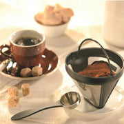 Tērauda kafijas aparātu filtrs GEFU ARABICA, 4. izmērs daudzkārtlietojams