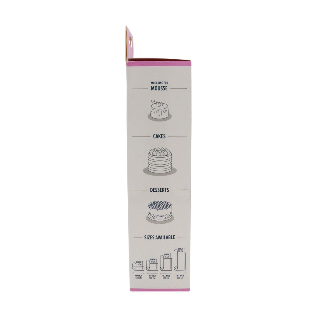 Acetāta folijas lente kūkām PME Cake 20cm x 5m