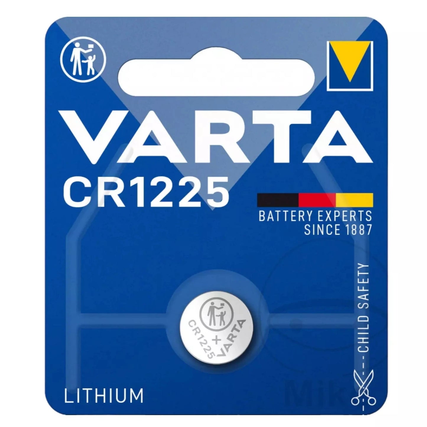 Litija baterija VARTA CR1225, 3V Litija baterija VARTA CR1225, 3V