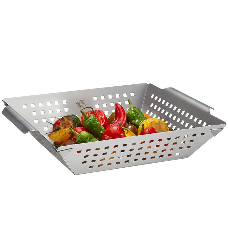 Grila panna GEFU BBQ, liela, 33 x 28cm, H 7,5 cm