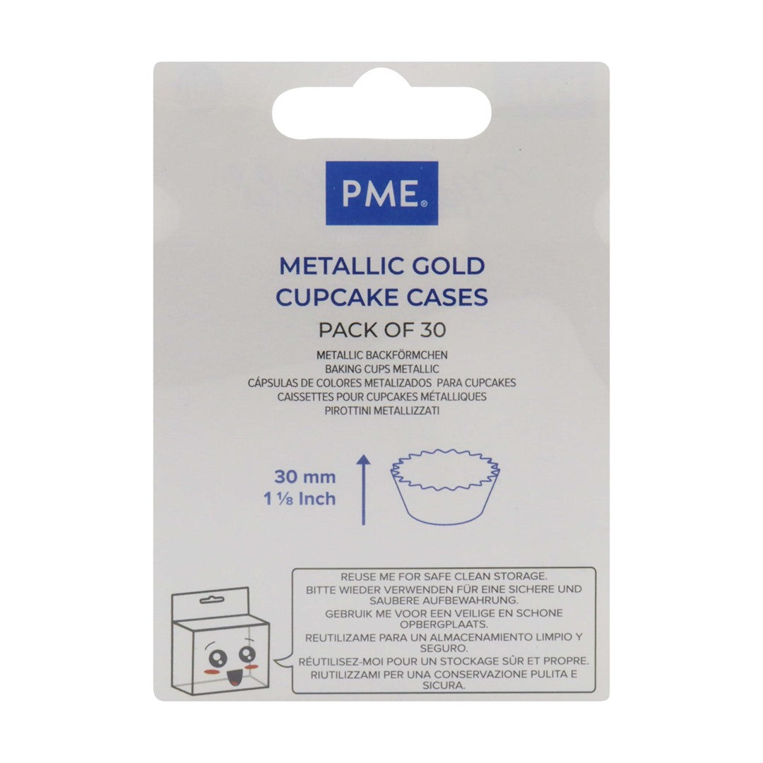 Kēksiņu papīra/folijas formiņas PME Cake 30gab. Ø 5cm Kēksiņu papīra/folijas formiņas PME Cake 30gab. Ø 5cm