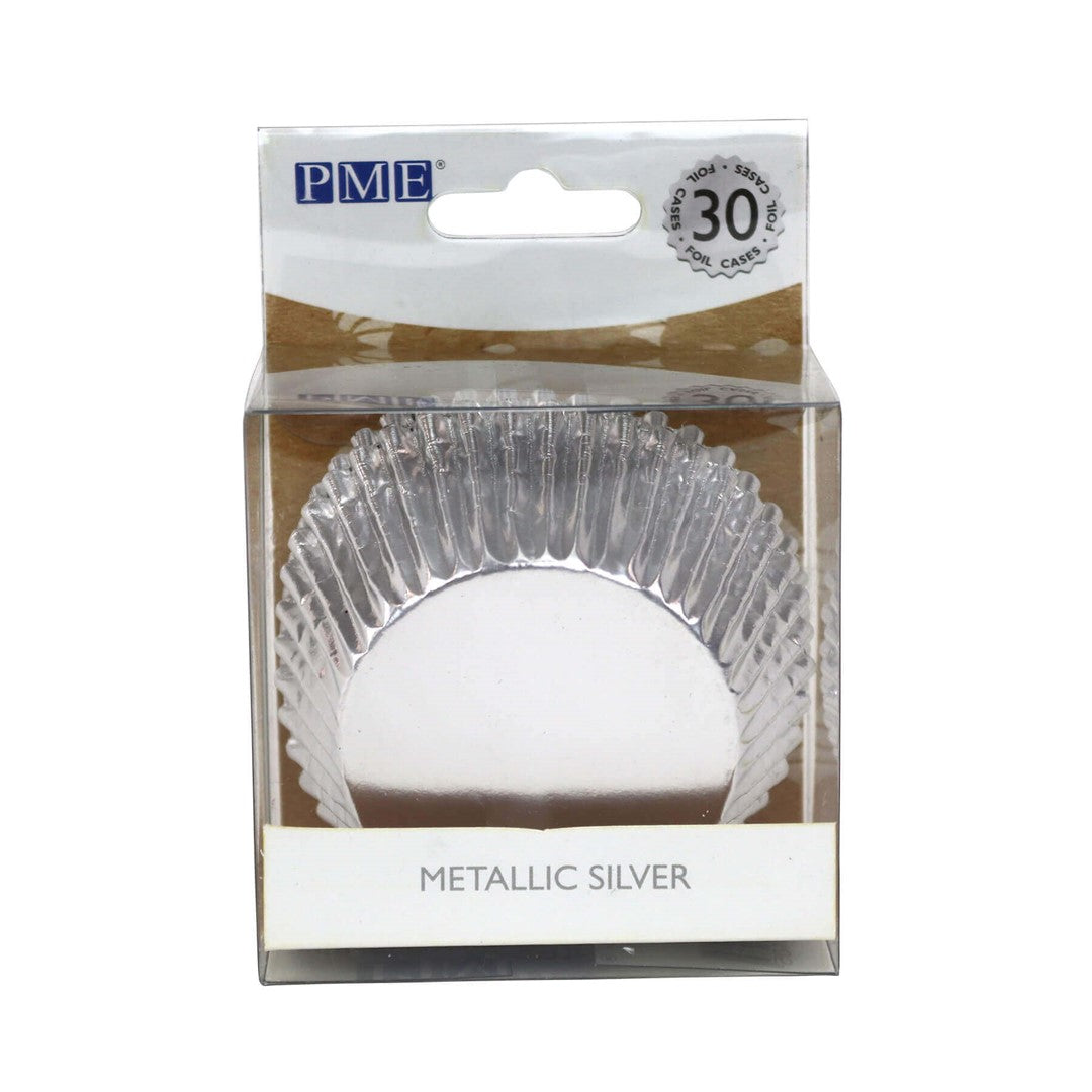 Kēksiņu papīra/folijas formiņas PME Cake 30gab. Ø 5cm Kēksiņu papīra/folijas formiņas PME Cake 30gab. Ø 5cm