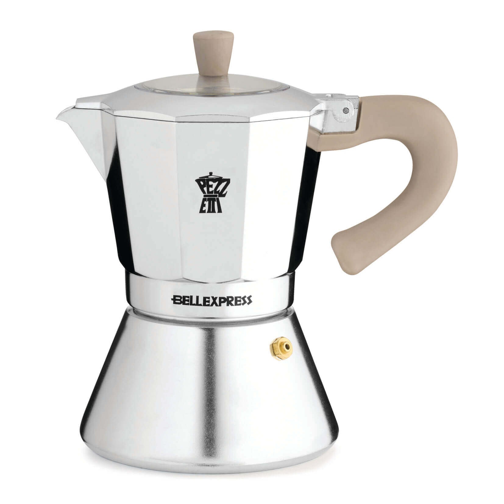 Mokas kafijas kanna indukcijai Pezzetti Bellexpress 6 tasēm, sudraba